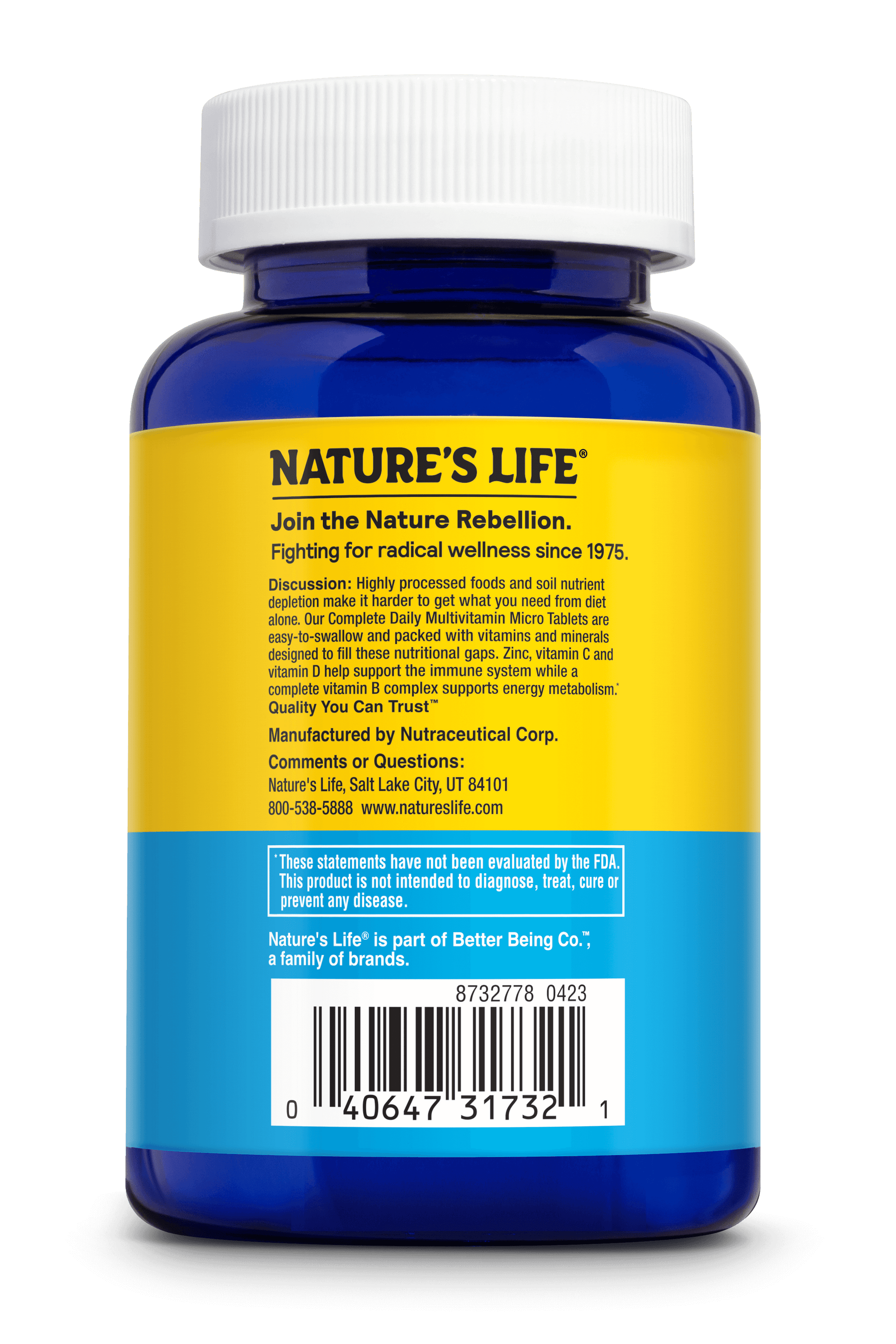 Nature's Life Mighty Mini Vite Micro Tablets