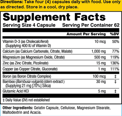 Cal/Mag/Zinc Complex Capsules