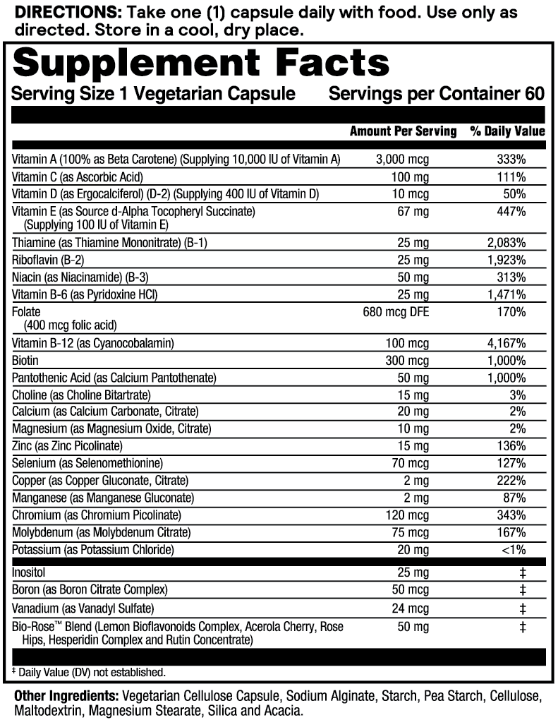Once Daily Multivitamin