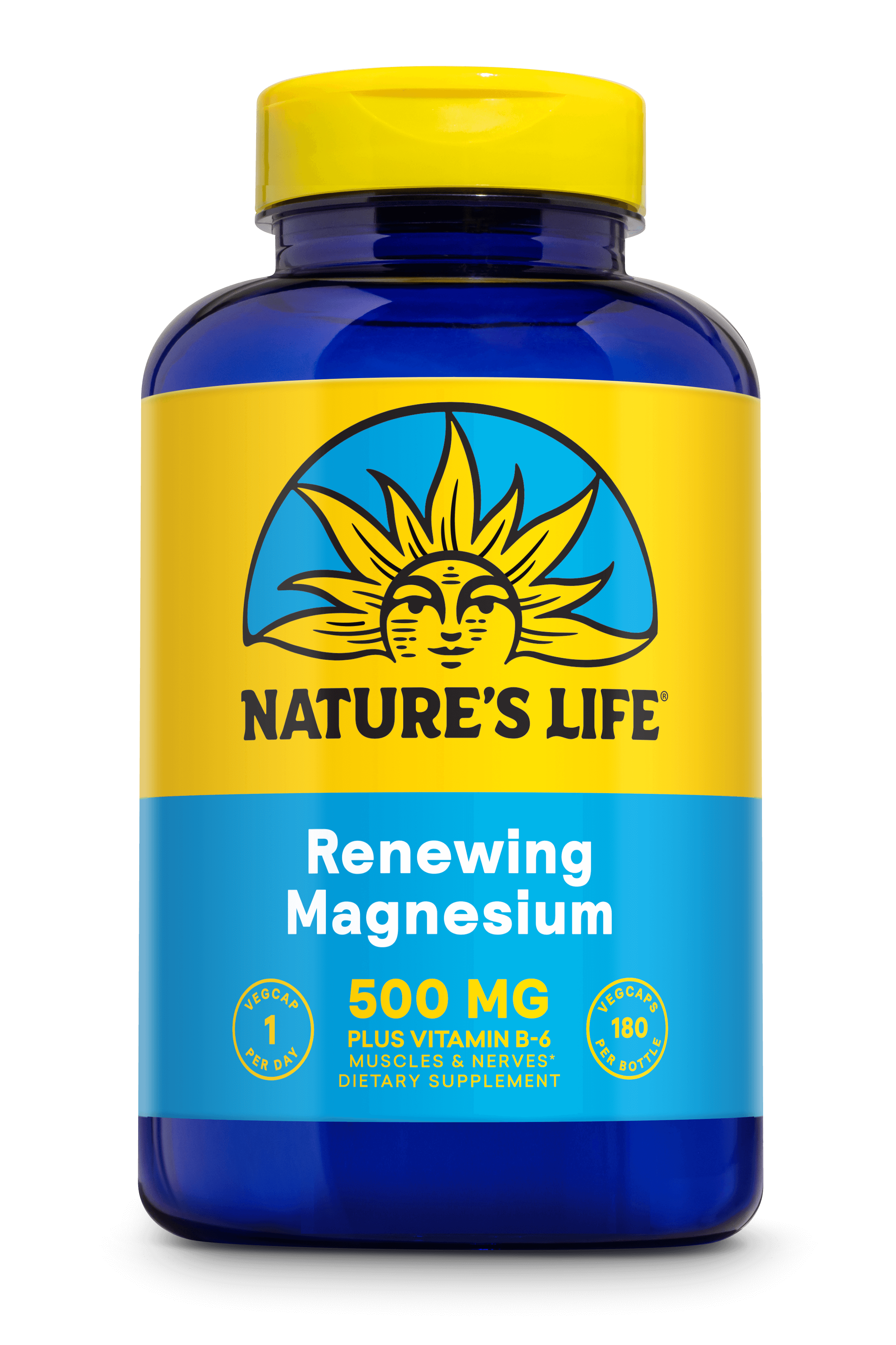 Nature's Life Magnesium 500 Mg